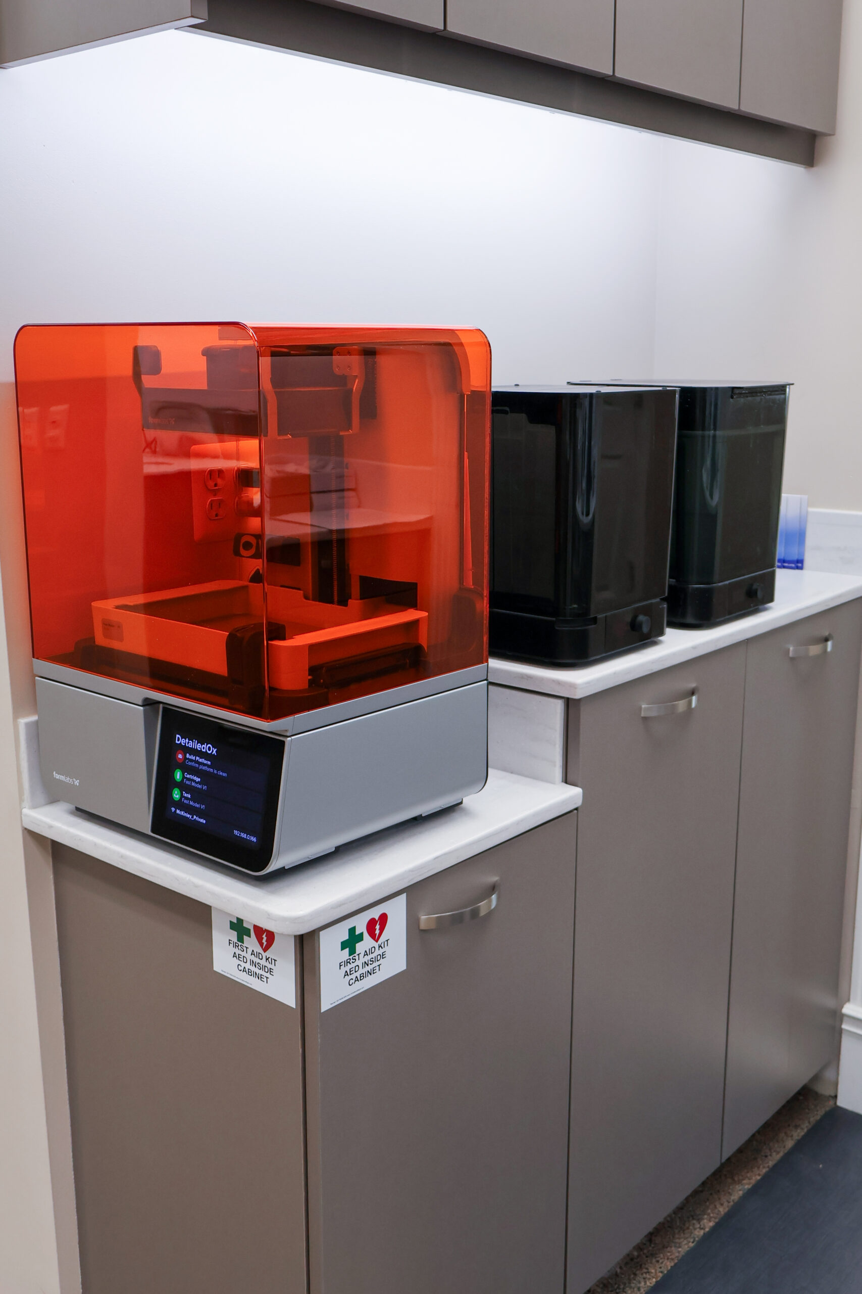 formlabs in-house 3d printer