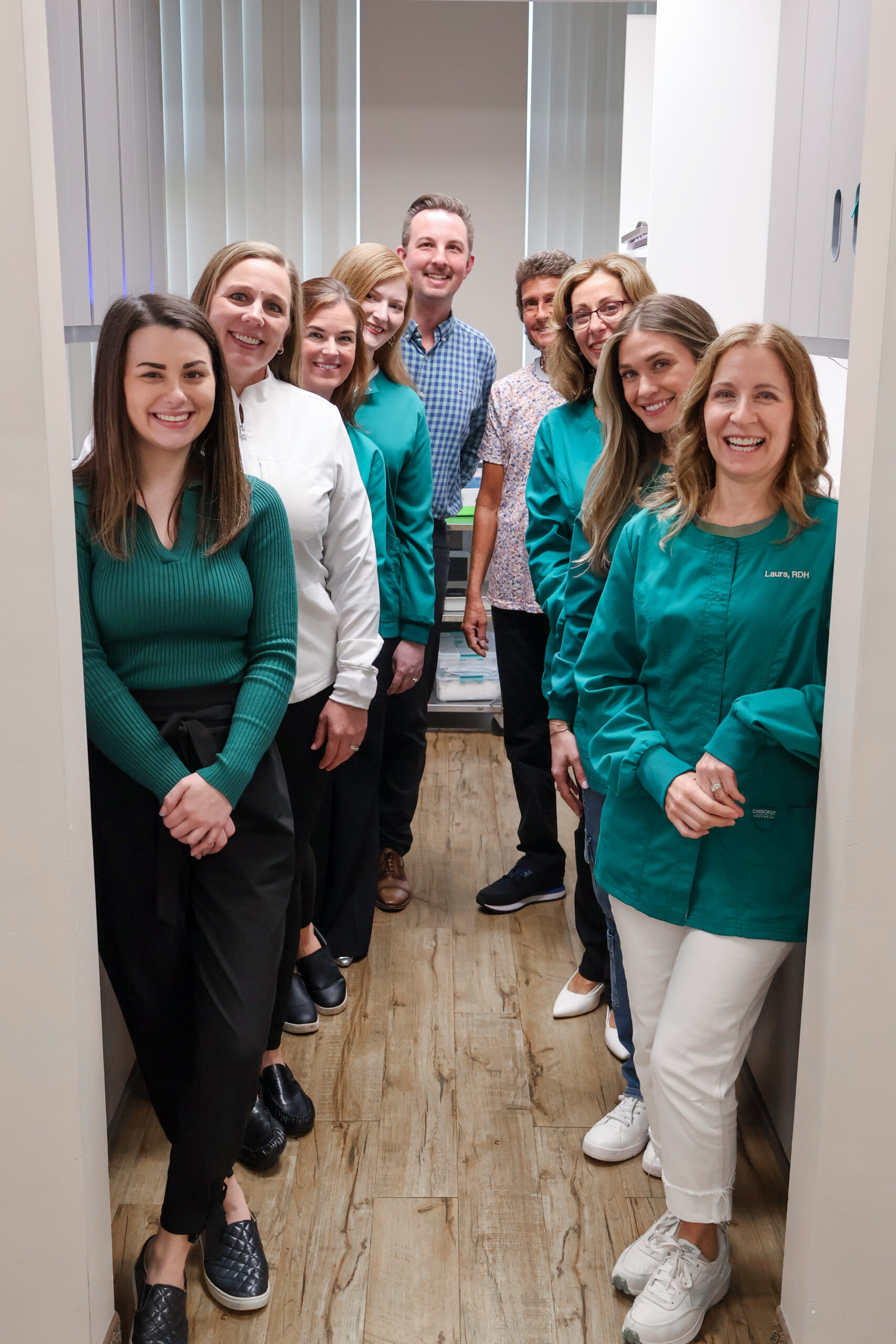 the team at mckinley holloway legacy dentistry in shelby township
