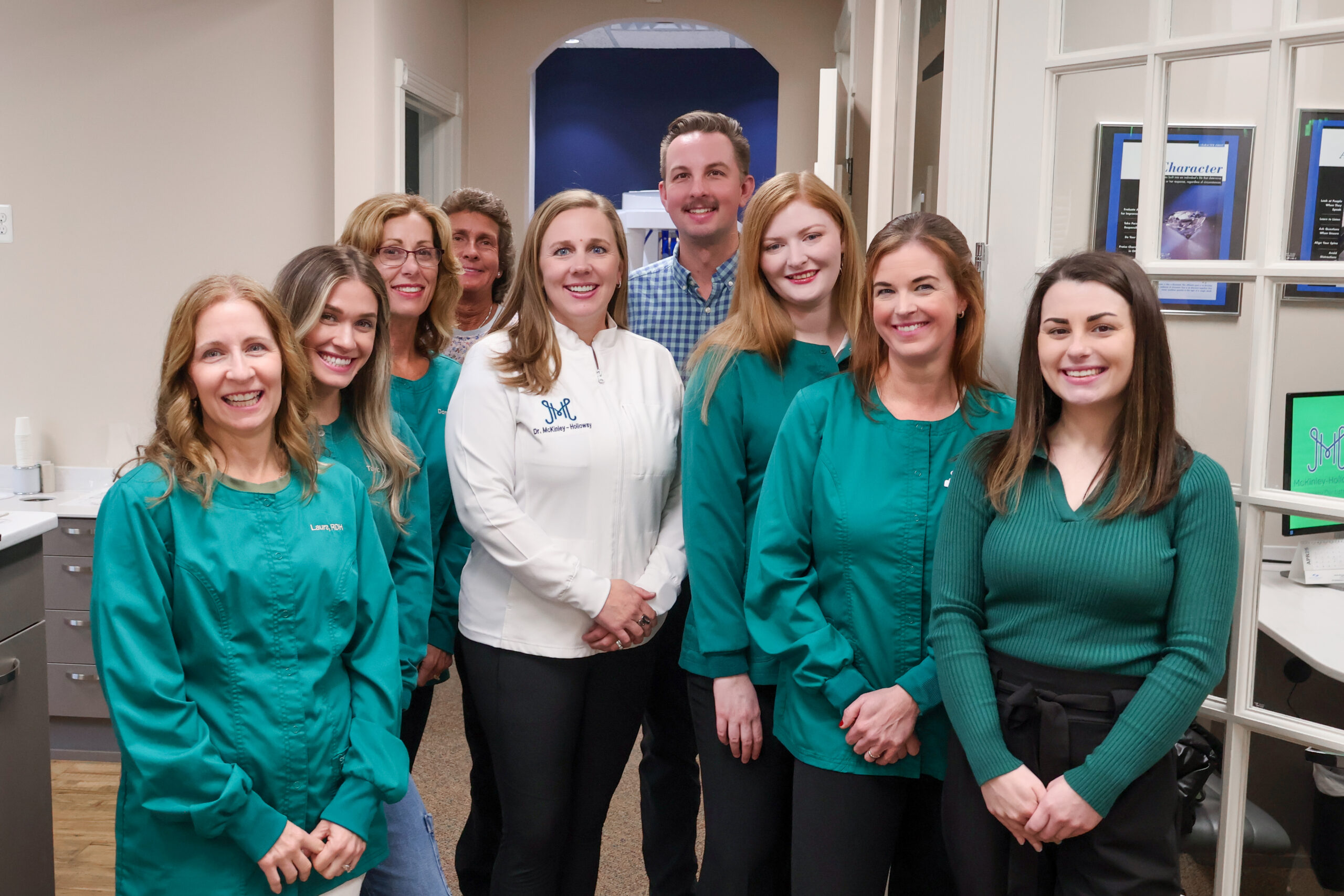 the team at mckinley-holloway legacy dentistry